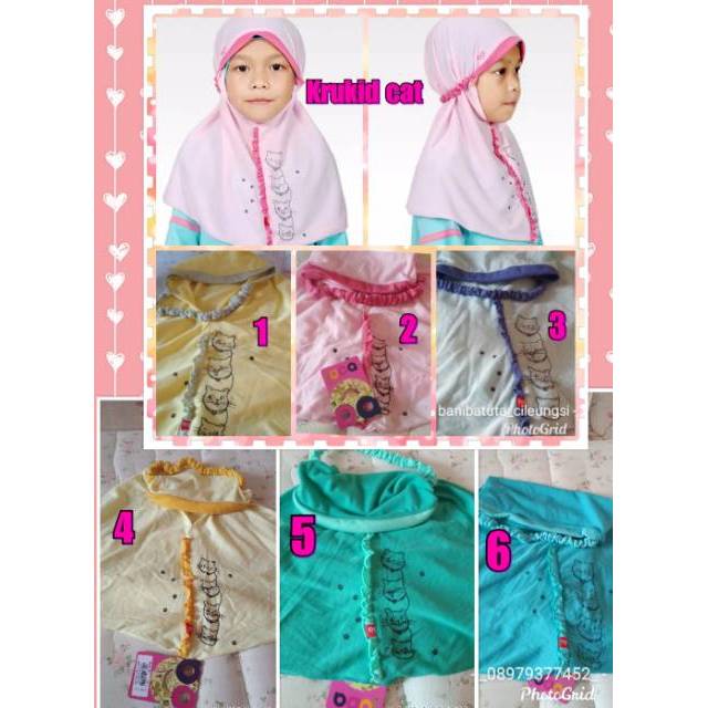 Jilbab anak bani batuta cat