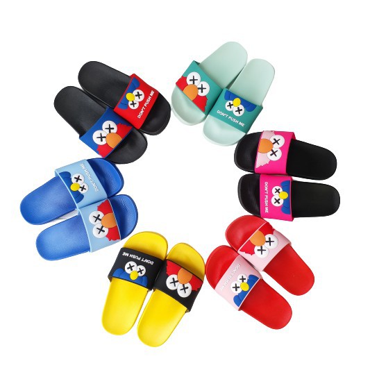 plazababyku SANDAL ELMO imitasi Sandal Anak Selop Karet Import Berkualitas 1-8 Tahun