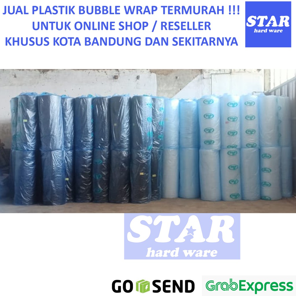

Muliapack Plastik Bubble Wrap Rol 125 cm x 50 Meter Packing TOKO ONLINE OL SHOP KHUSUS GOJEK GRAB