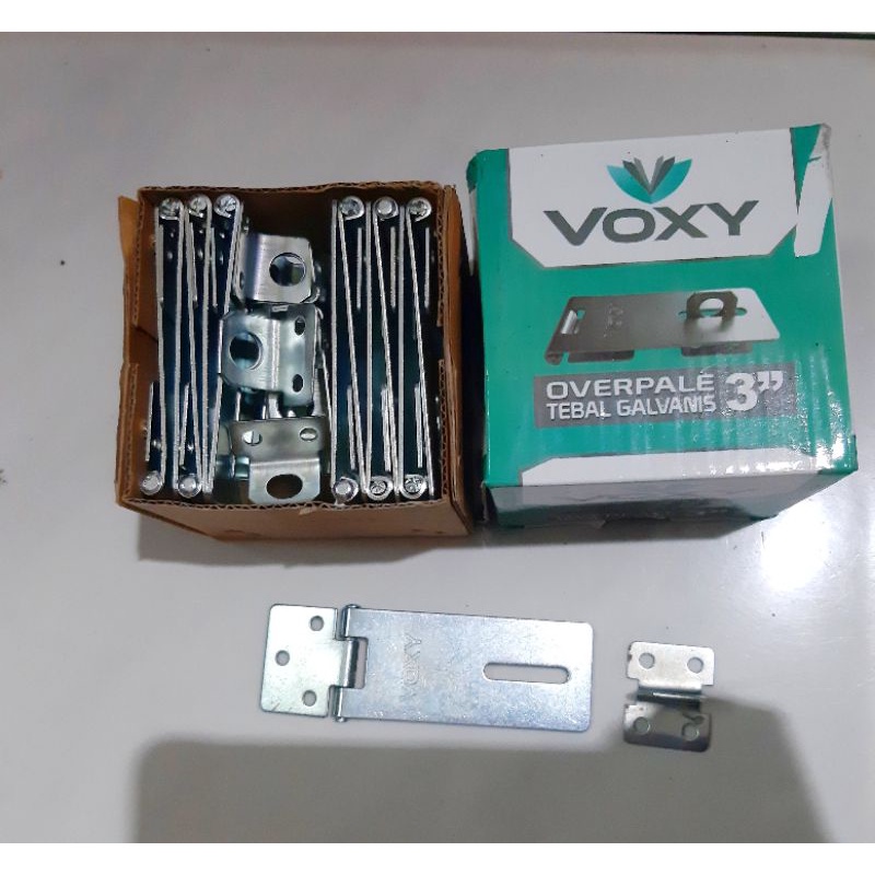 Pengait Gembok Tembok overpale tebal galvanis 3Inch engsel plat