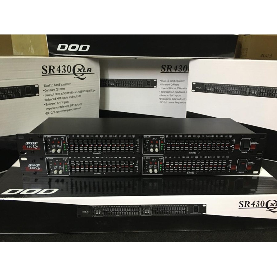 Equaliser DOD SR 430 / SR-430 ( 2 X 15 Channel ) Grade A