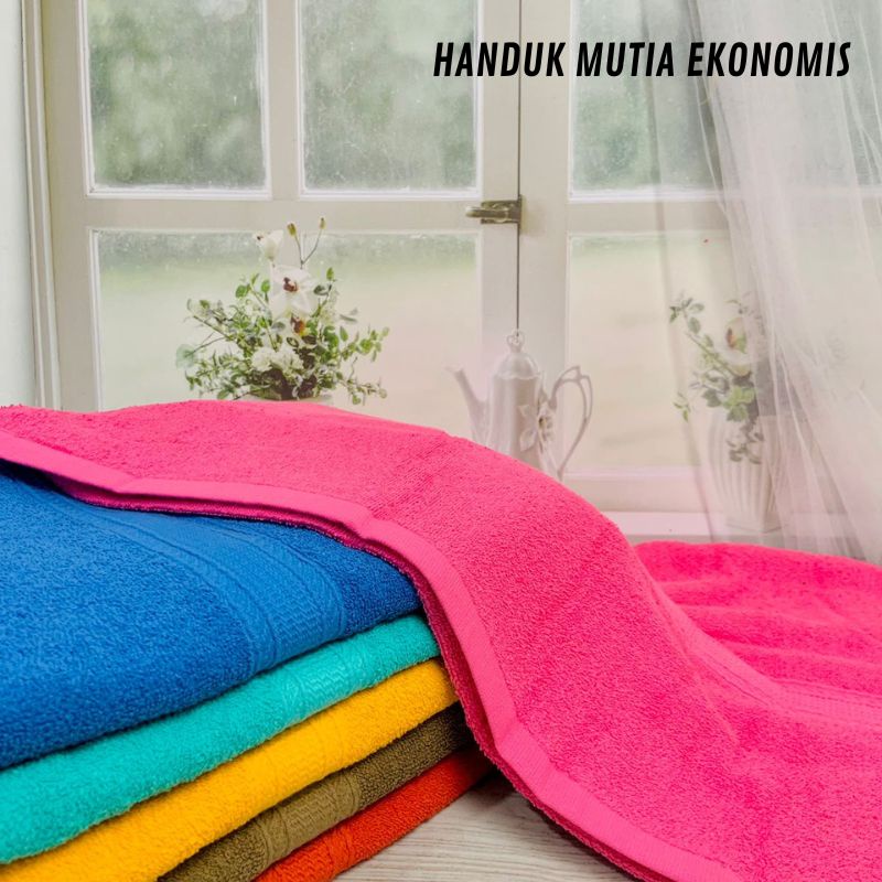 RC MUTIA HANDUK MANDI HOTEL WARNA JUMBO UKURAN 70x140