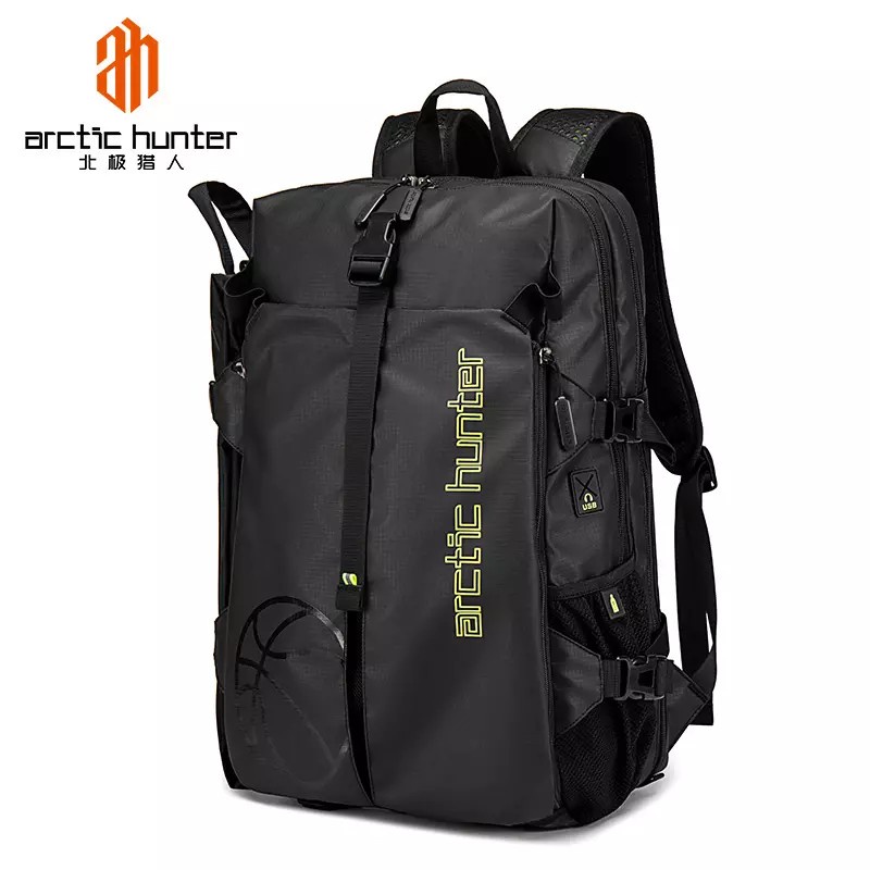 B00391 Tas Arctic Hunter Ransel Laptop 15.6 Sporty Olah Raga Basket