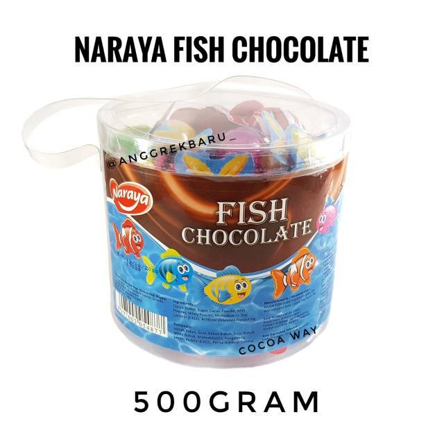 Naraya Fish Chocolate 500gram