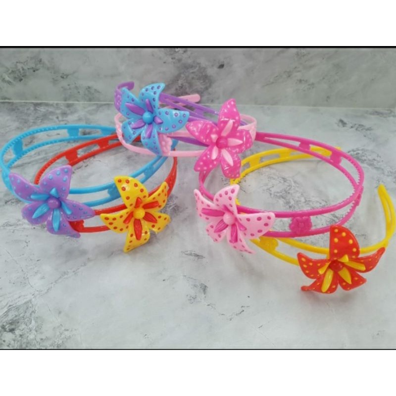 BANDO2 KOREA ANAK LUCU MOTIF BUNGGA DAN GAMBAR