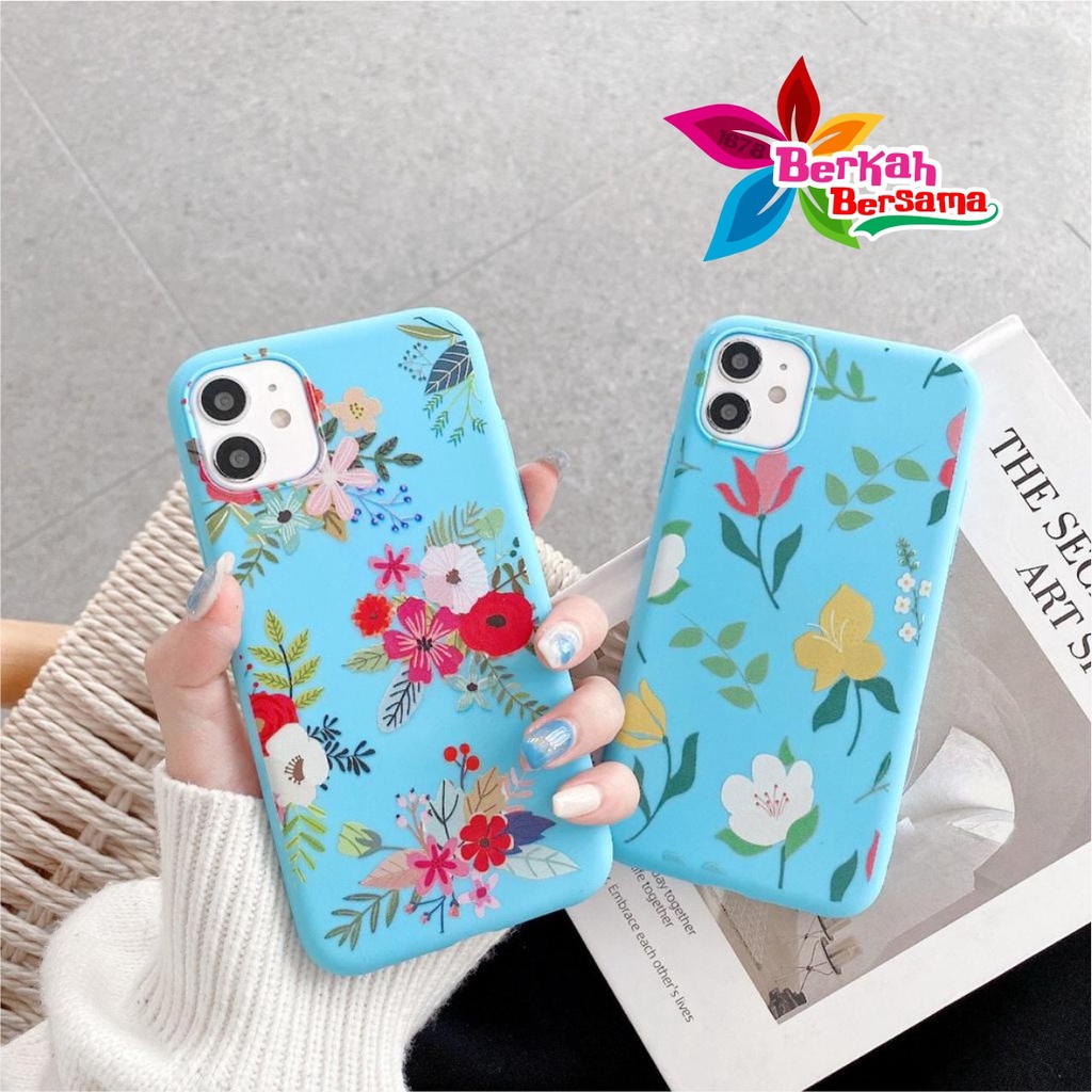SS053 SOFTCASE BUNGA OPPO A9 A5 A31 A8 A52 A92 A53 A33 RENO 4 4F A15 2020 BB5195