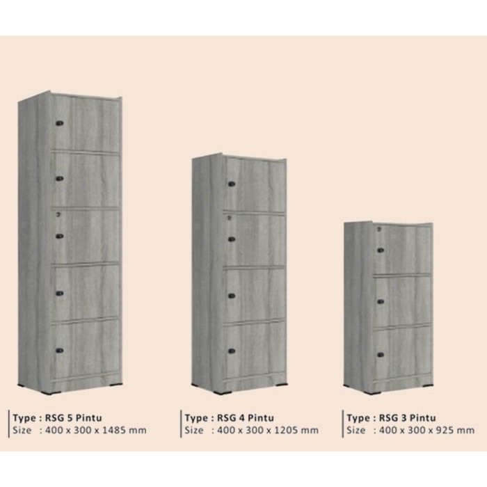 

Jtr Lemari Rak Buku Serbaguna 3 4 5 Susun Dengan Pintu Dan Kunci Rsg
