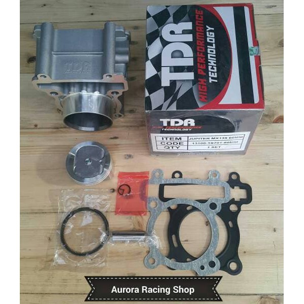 Blok Bore Up Kit [60MM] Jupiter MX 135 - TDR Racing