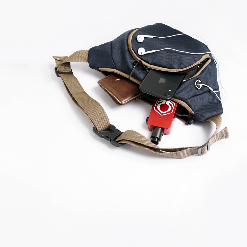 WAISTBAG PRIA ORIGINAL Tas Pria Distro Tas Slempang Murah WBO