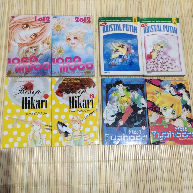 Komik Loco Moco, Resep Hikari, Hot Typhoon dan Kristal Putih