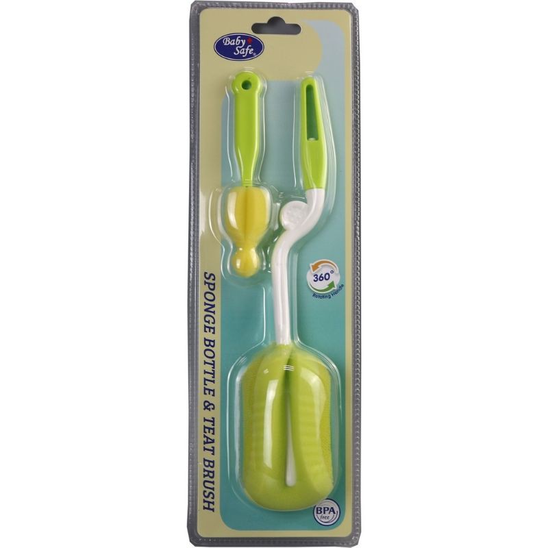 Baby Safe BS368 Sponge Bottle and Teat Brush babysafe