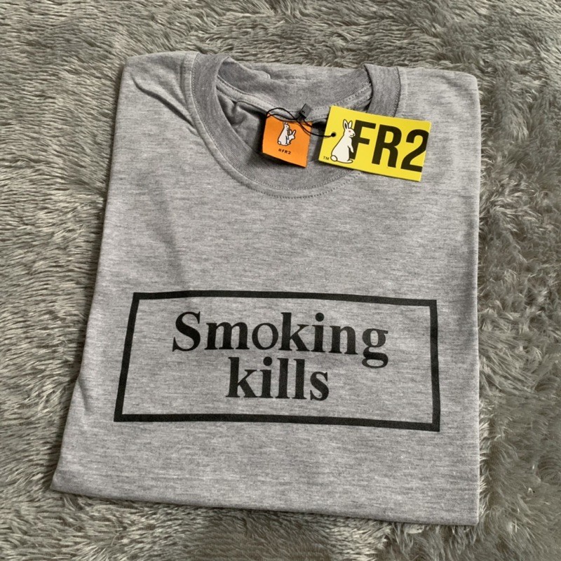 Kaos Tshirt FR2 Smoking Kills Fulltag &amp; Lebel