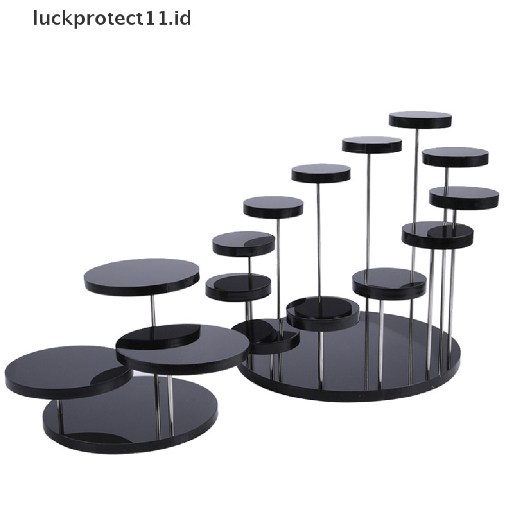 &lt; Luckprotect11.Id &gt; Stand Display Cupcake Bahan Akrilik Untuk Dekorasi Pesta