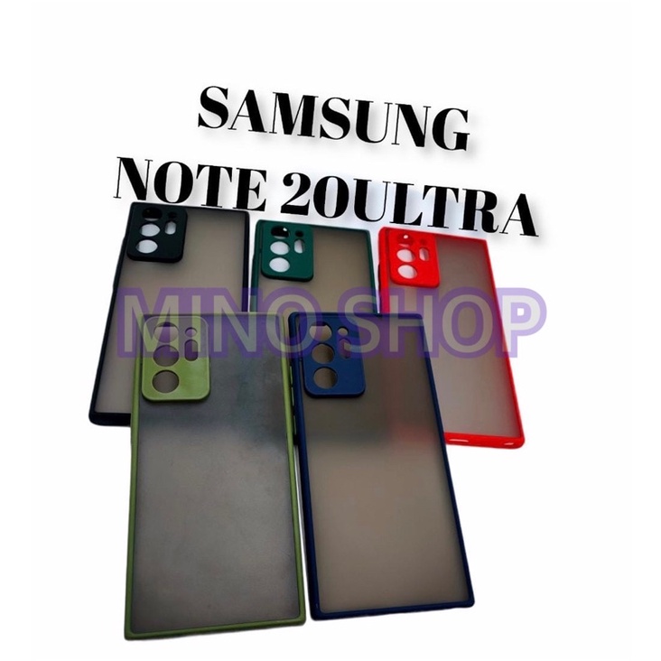 SOFTCASE SAMSUNG NOTE 20 ULTRA - HARDCASE DOVE MYCHOICE PLUS PELINDUNG KAMERA - AERO CASE