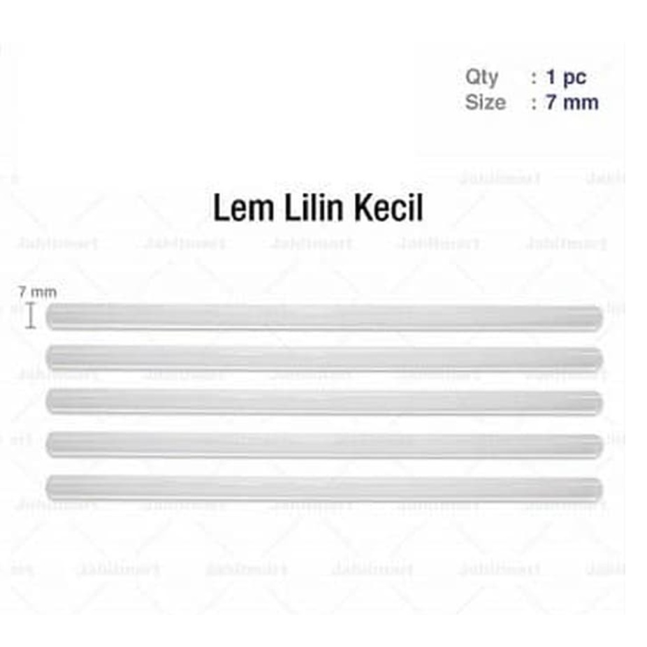 PA Isi Ulang Lem Tembak Reffil Lem Tembak Lem Bakar Kecil Refill Glue Gun Kecil 7mm 13 Cm Stick Lilin Putih Transparan Bening 10w 20w 40w PR094