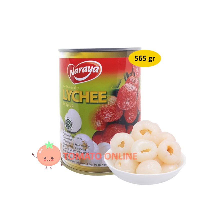 

Naraya Buah Lychee / Lyche / Leci / Kaleng Syrup GROSIR 565 gram