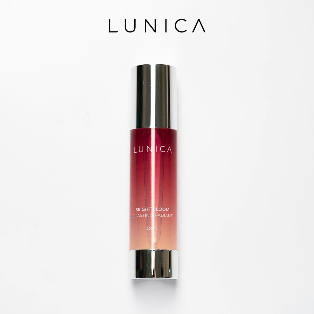 Toner Mencerahkan LUNICA Bright Bloom - C Lasting Radiant | Toner Pemutih Wajah Glowing Ampuh BPOM