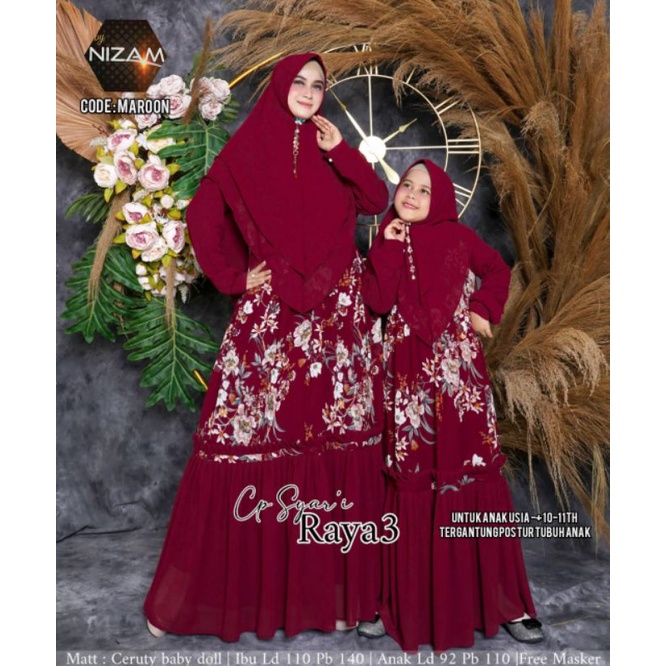 COUPLE MOM AND KIDS RAYA #3 BY NIZAM