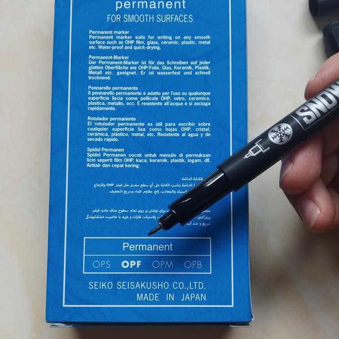 

Snowman Permanen Opf Fine Nib - Hitam Dwija522 Ayo Beli
