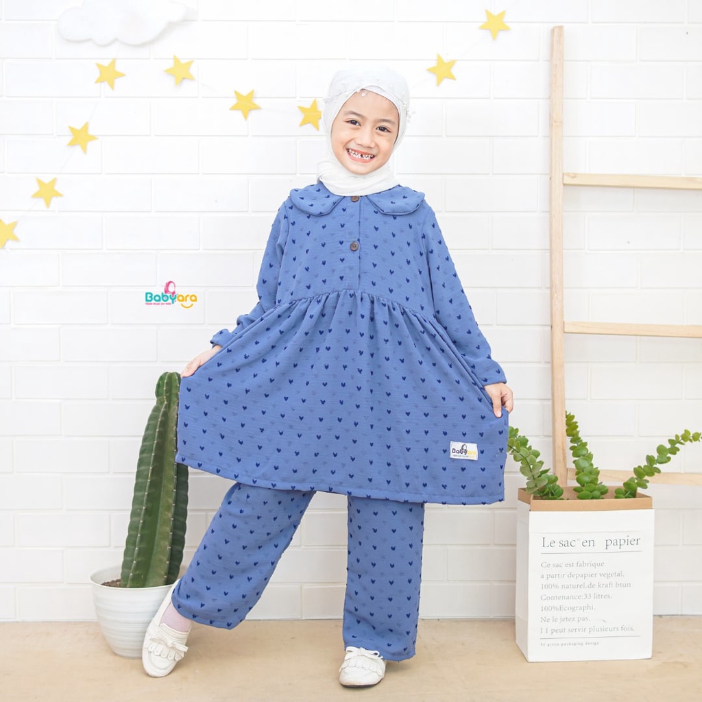 Afsheenastore One Set Alice Setelan Anak Perempuan