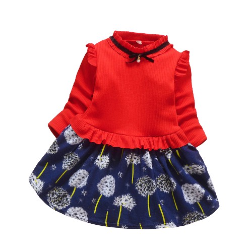 HappyOliver DRESS IMPORT SPRING SEASON EBV Baju Dress Anak Perempuan Import Imlek cheongsam