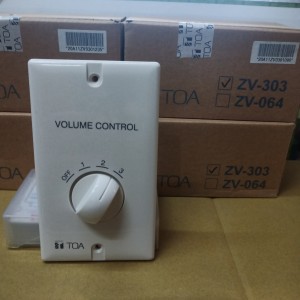 Volume Control TOA ZV-303 ZV303 ZV 303 Original Asli 30 W Watt Attenuator Jogja Selector Selektor