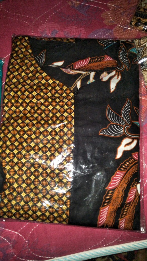 Baru Original Produk Gamis Batik Mix Embos Best Seller Abadi Batik Allsize Jumbo Ld 120 Syari