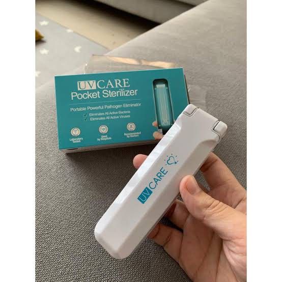 UV CARE POCKET STERILIZER Travel Alat Steril Portable Serbaguna UV Light Sterilizer