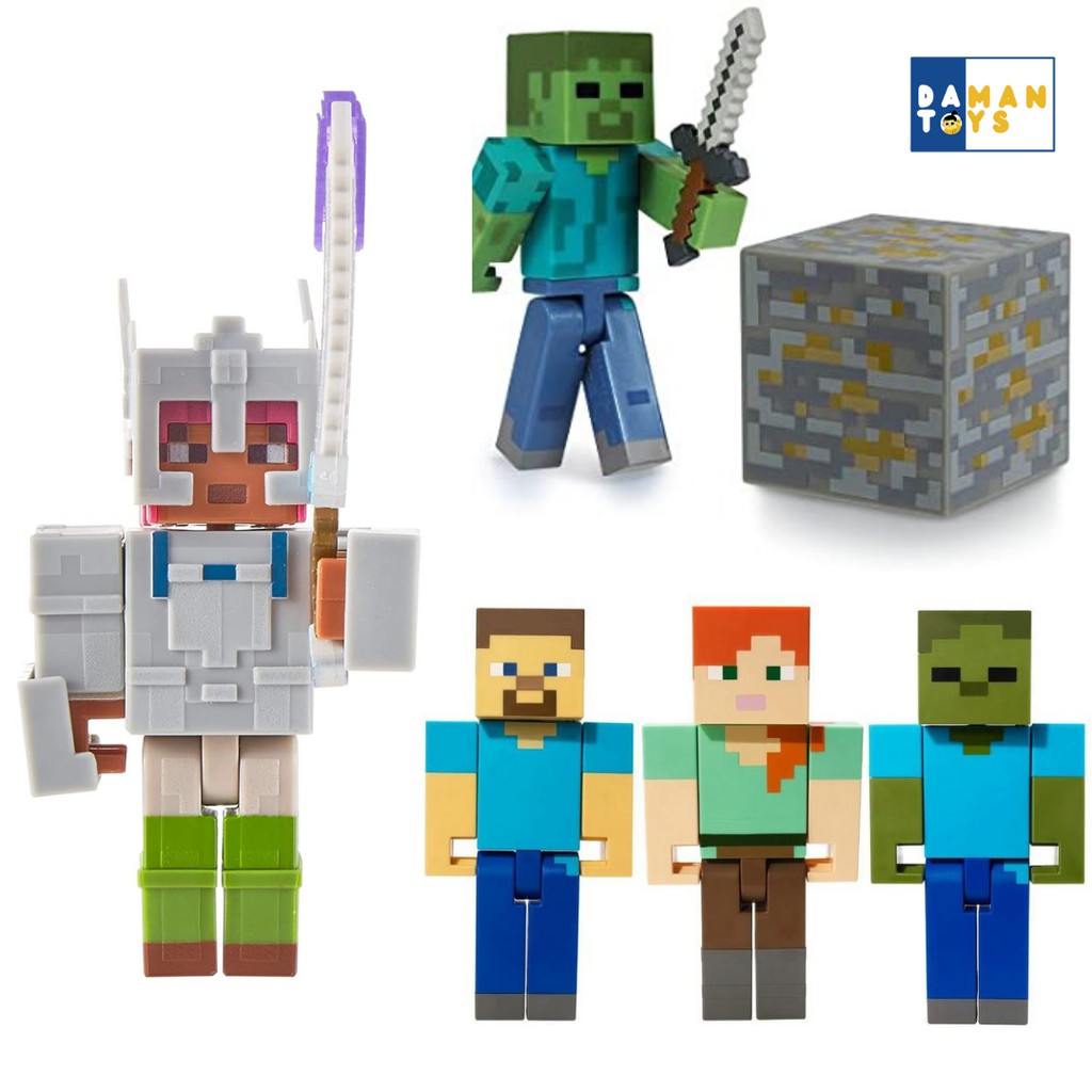 Mainan Mine Craft Dungeons / Bricks Mine craft / Minecraft / Figure Mine craft /Mainan Mini Craft