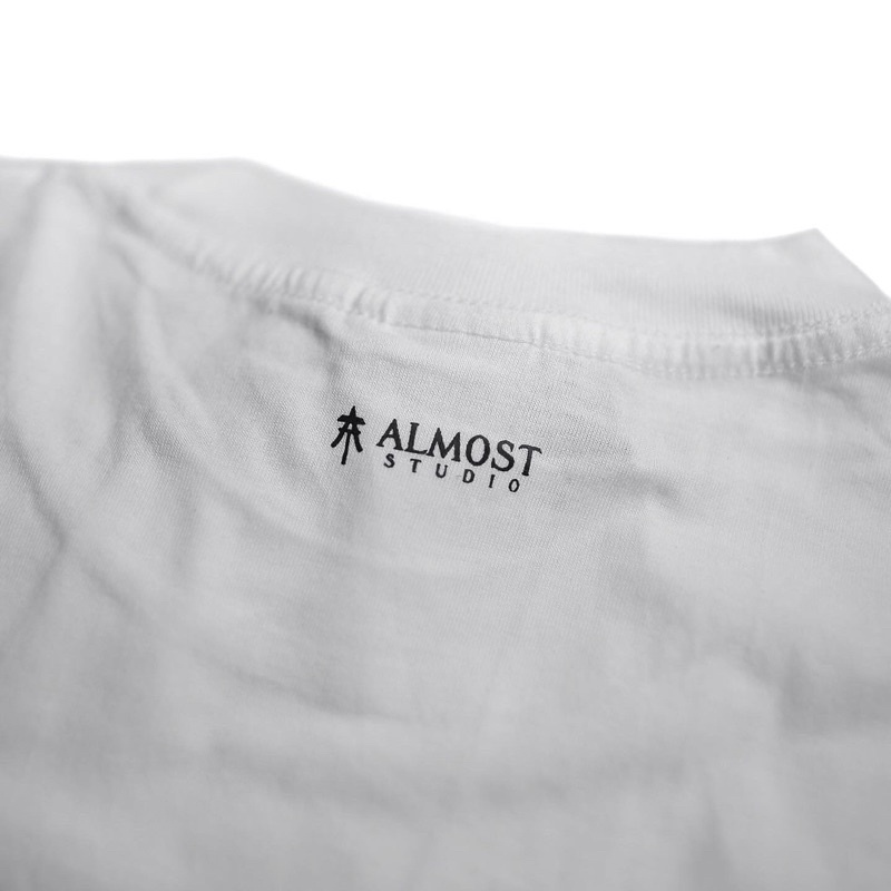 Almost Studio - T-Shirt - Celestial - White