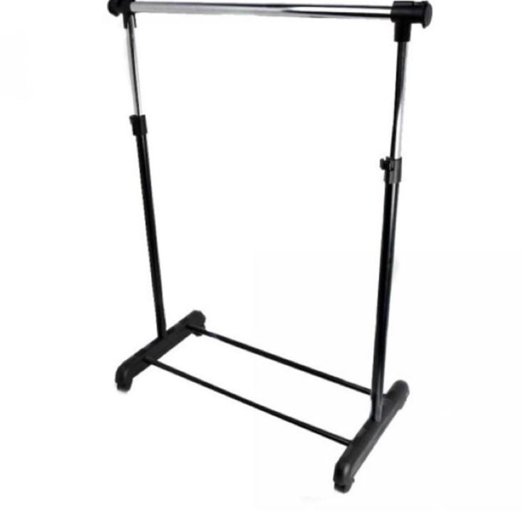 ✵ Rak SINGLE ROD RACK Serbaguna Baju Gantungan Laundry Setrikaan Pajangan Stainless stand hanger ❄