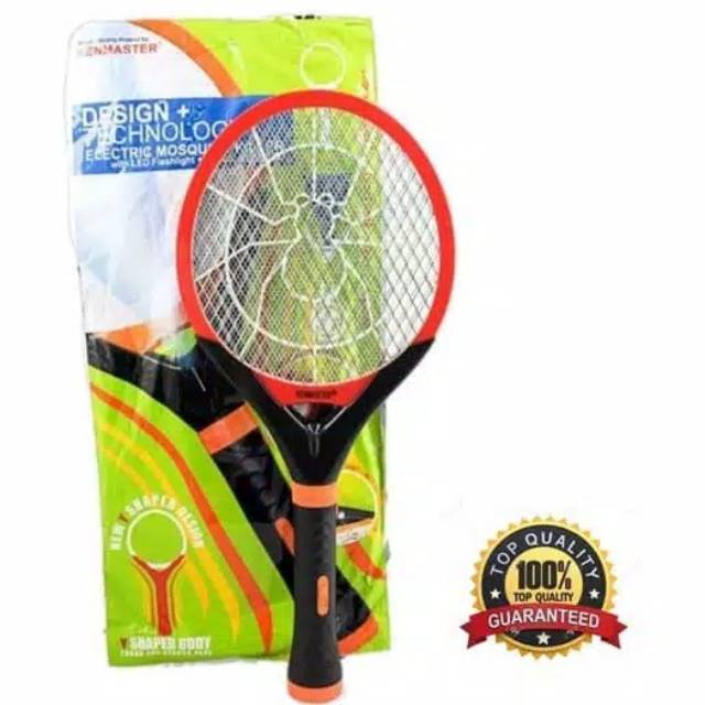Raket Nyamuk KENMASTER + Senter