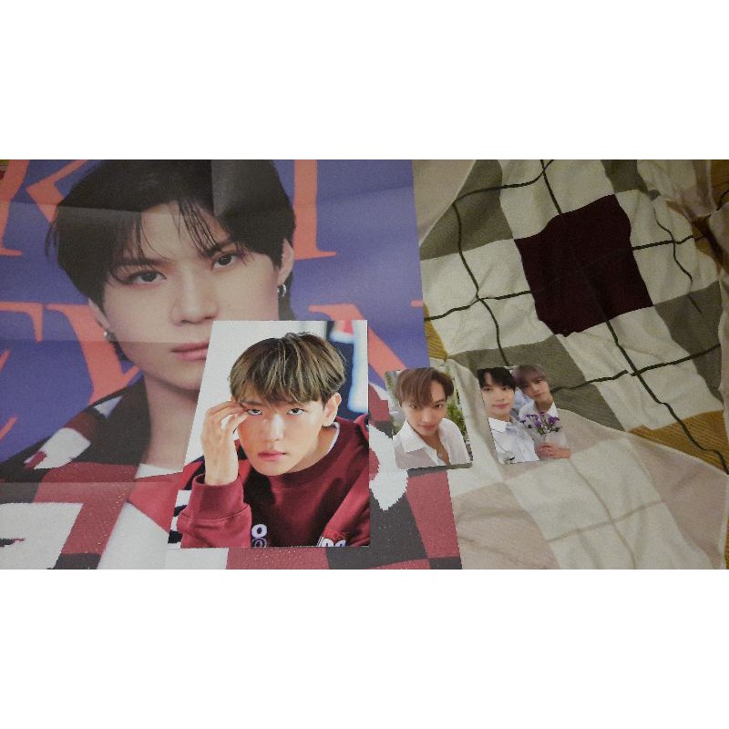 PC POSTCARD PHOTOCARD FOLDED POSTER KAI TAEMIN TAEYONG BAEKHYUN SUPERM SUPER ONE ALBUM