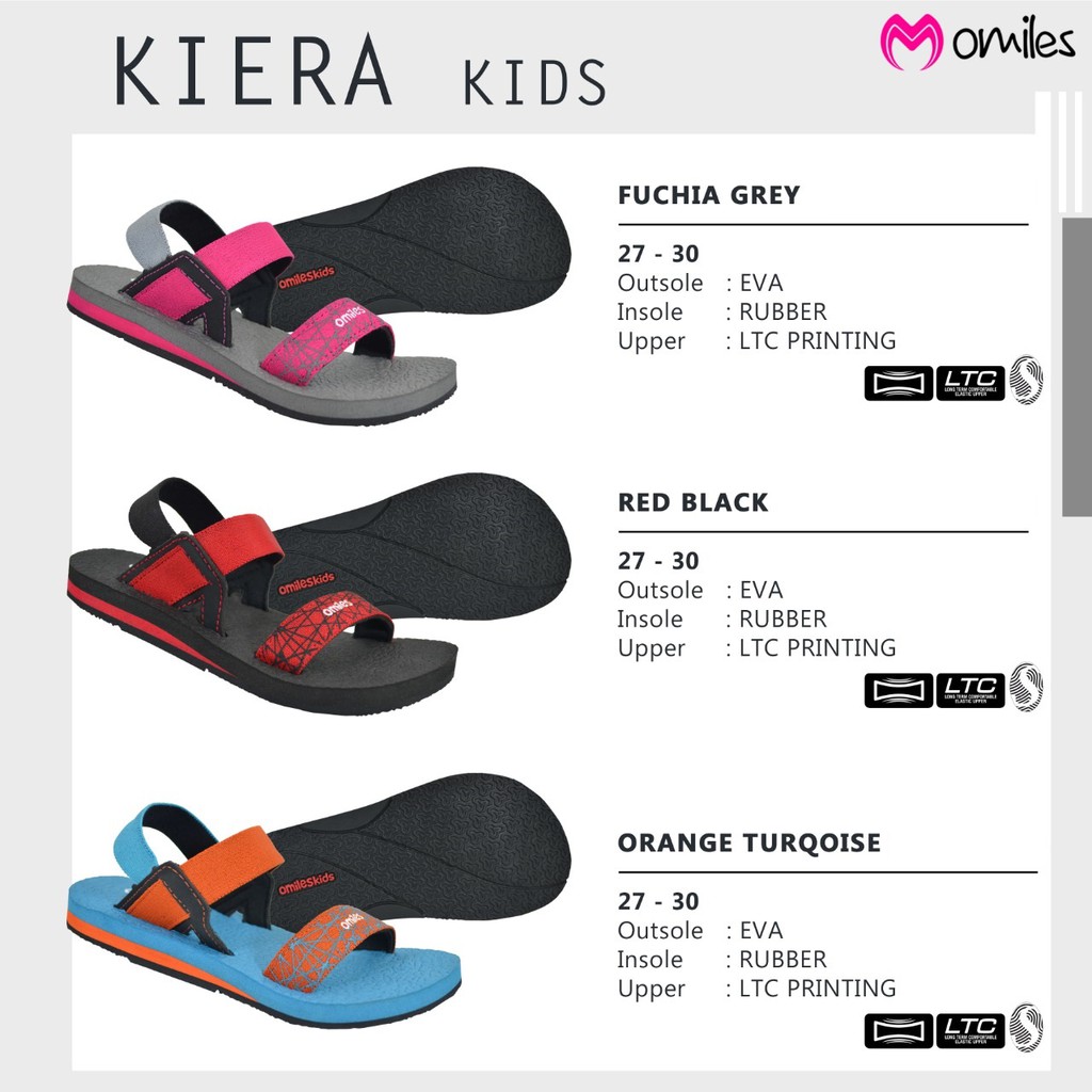 RE-STOK SANDAL OMILES Sandal Anak OMILES Sandal KIERA KIDS