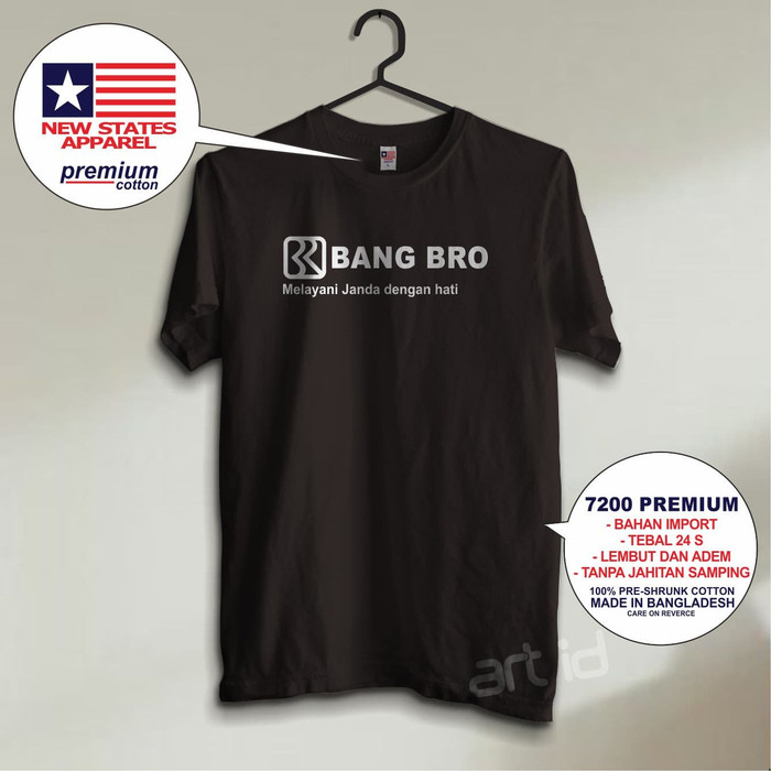 Kaos Plesetan Bank BRI Bang Bro