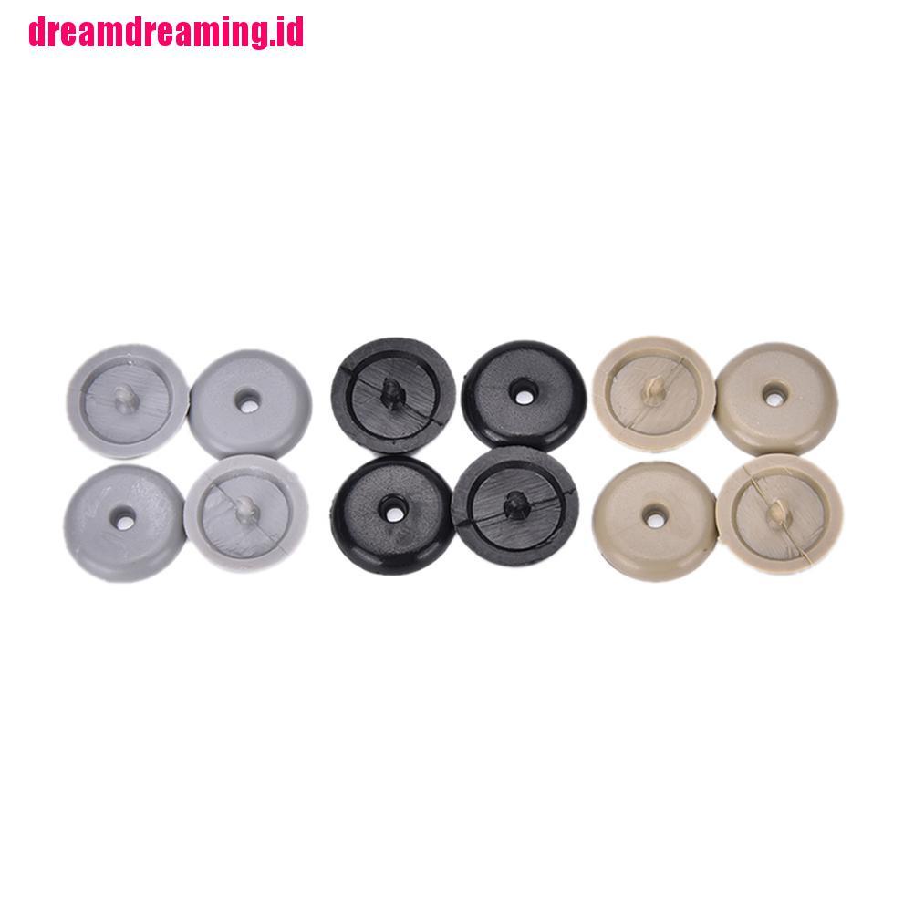 2pcs / set Kancing Stopper Sabuk Pengaman Mobil Universal Bahan Plastik