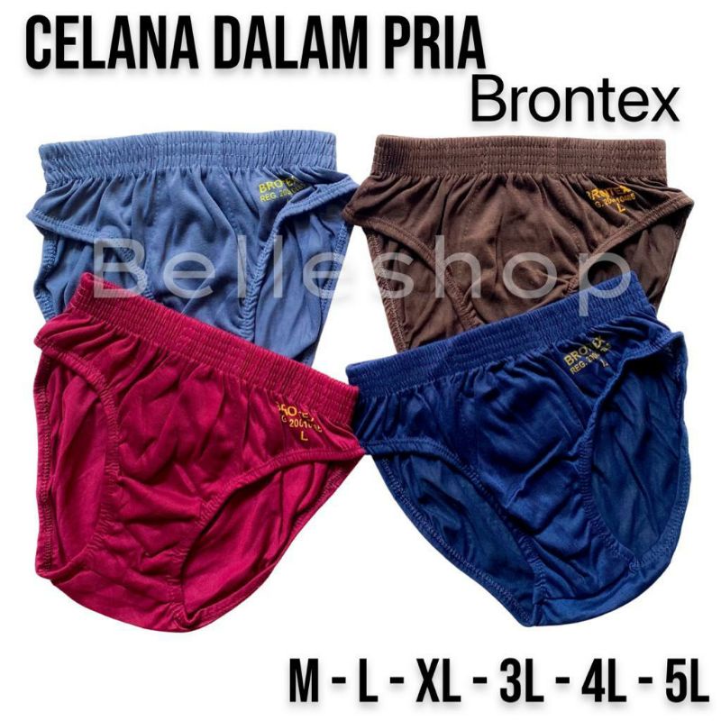 Celana Dalam Pria Polos BRONTEX Murah