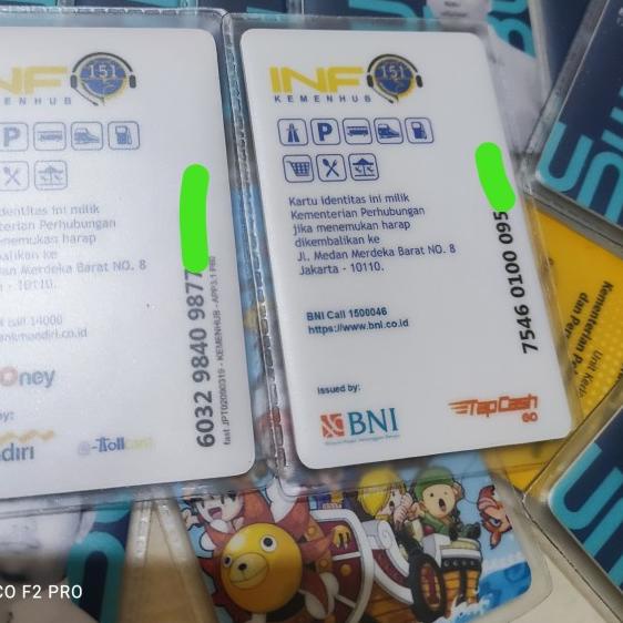 

➭ Idcard id card emoney kementerian perhubungan - Flazz BCA gen 2 ➫