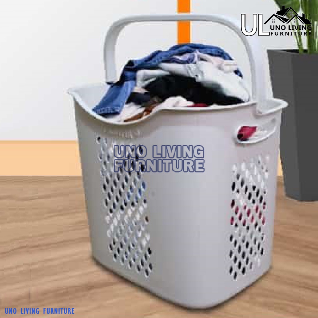 Laundry Basket Rak Keranjang Baju Kotor MPTL TABITHA Murah Original Keranjang Baju Serbaguna Minimalis