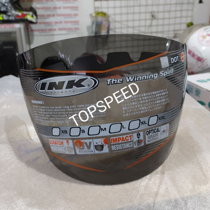 kaca helm ink cx22 cx390 cx25 flash kyt romeo kyt forza original ink riben
