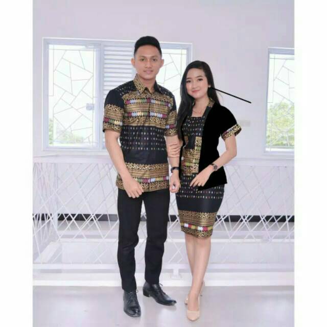 Produsen Couple Batik Span Pendek Meyriska Sarimbit Keluarga Pesta Batik Pekalongan Tanah Abang nzZWEeh8keDzY