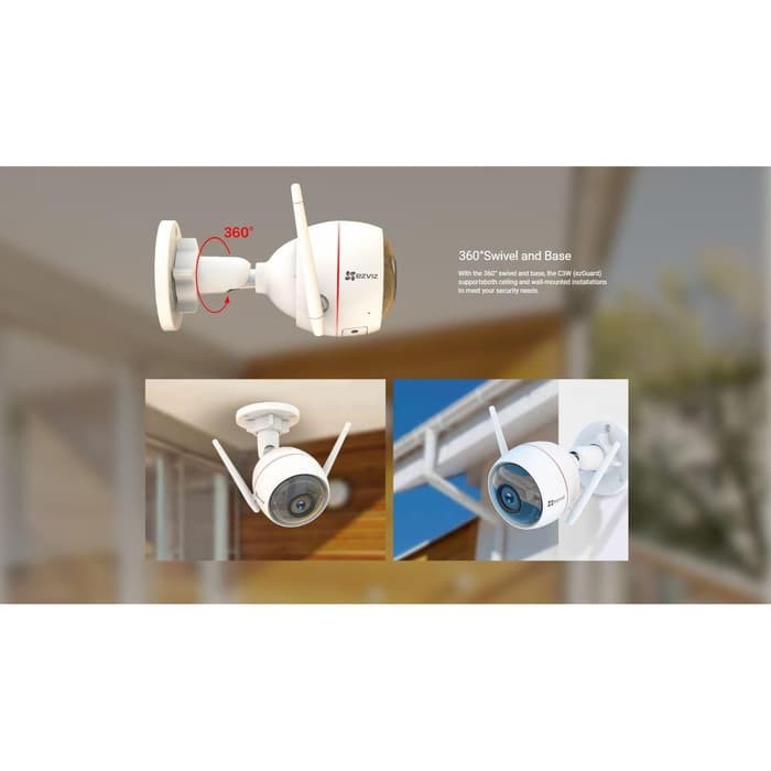 Termurah CCTV Wifi IP Camera EZVIZ C3WN Husky Lite Full HD 1080p CCTV Outdoor