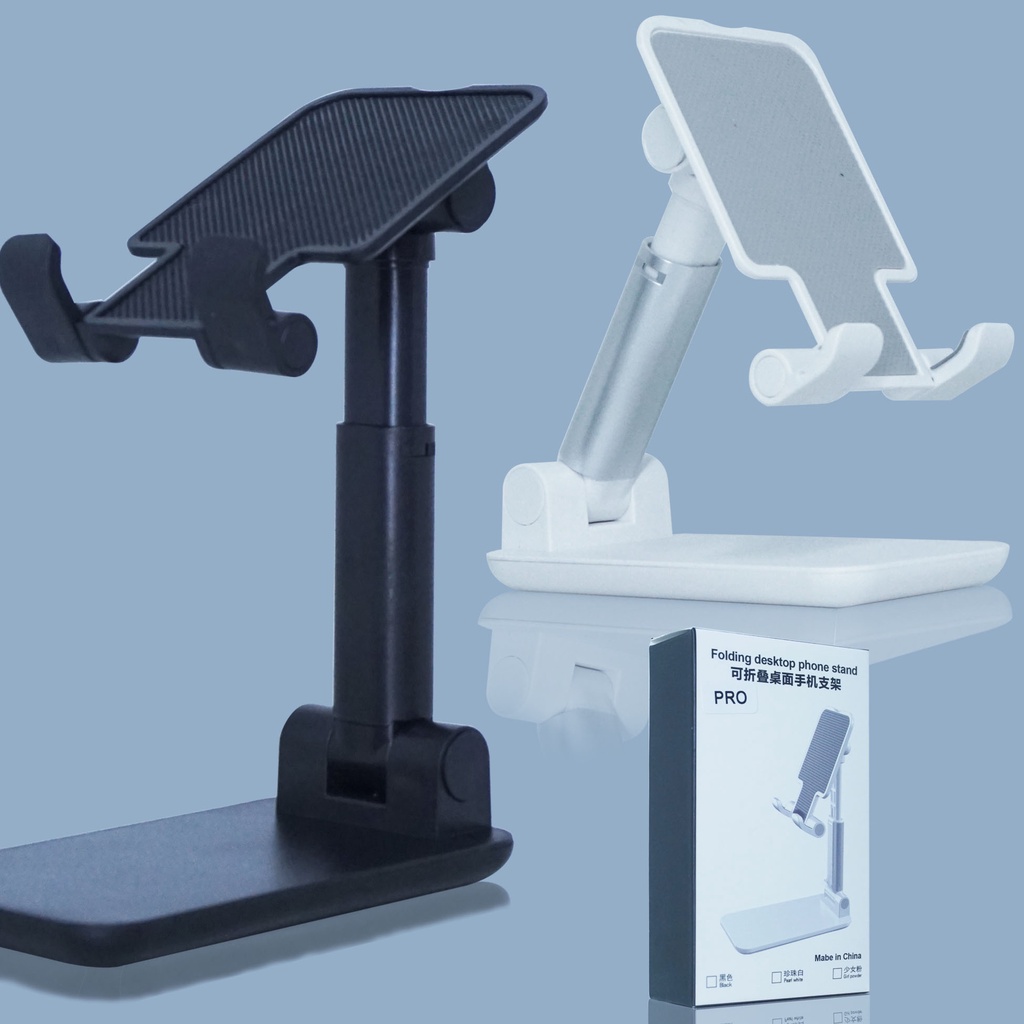 DUDUKAN HP SERBAGUNA / STAND HP FOLDING DESKTOP PHONE HOLDER UNIVERSAL/Folding Desktop Hp/Lifting Br
