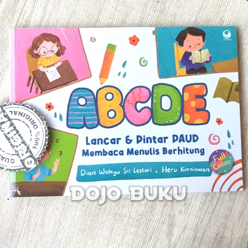 Buku ABCDE Lancar dan Pintar PAUD by Heru K &amp; Dian Wahyu Sri Lestari