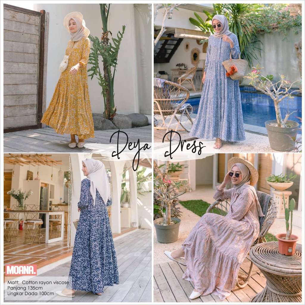 DF - DEYA DRESS // GAMIS RAYON BUSUI