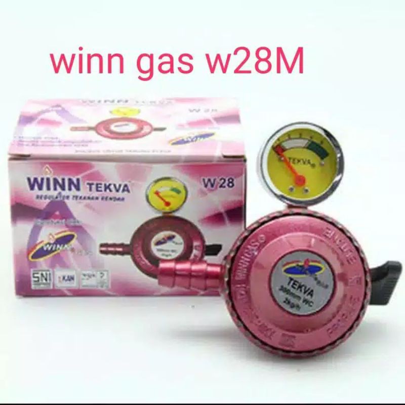 Winn Gas   ,  W 28 ,  Win Gas , Selang Gas + Regulator LPG