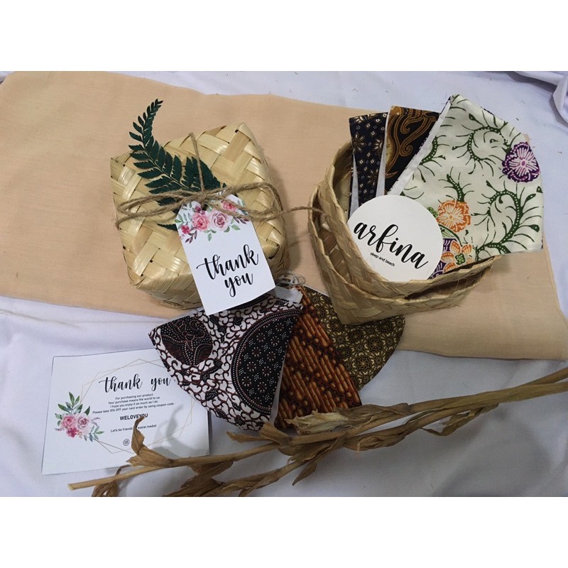  Masker  batik Masker  bahan Masker  2ply Souvenir  masker  