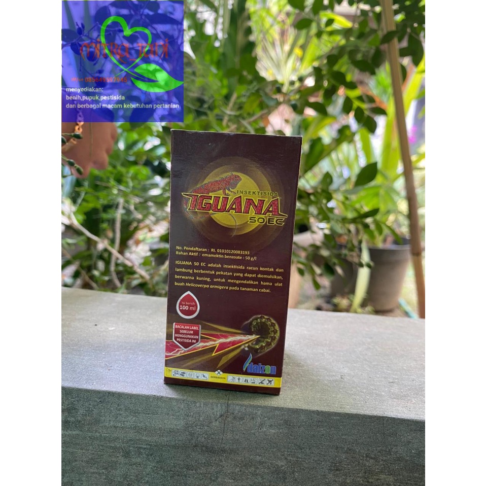 Insektisida emmamectin benzoat IGUANA 50EC isi 100ml dari DALZON