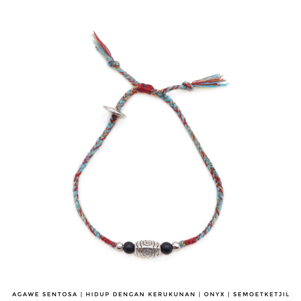 

Semoet Ketjil Gelang Bohemian Agawe Sentosa Onyx Stones