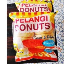 

donat pelangi/donat frozen/isi 10 pcs/dengan gula bubuk
